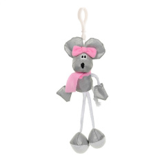 3D Reflective Pendant (mouse with a bow)